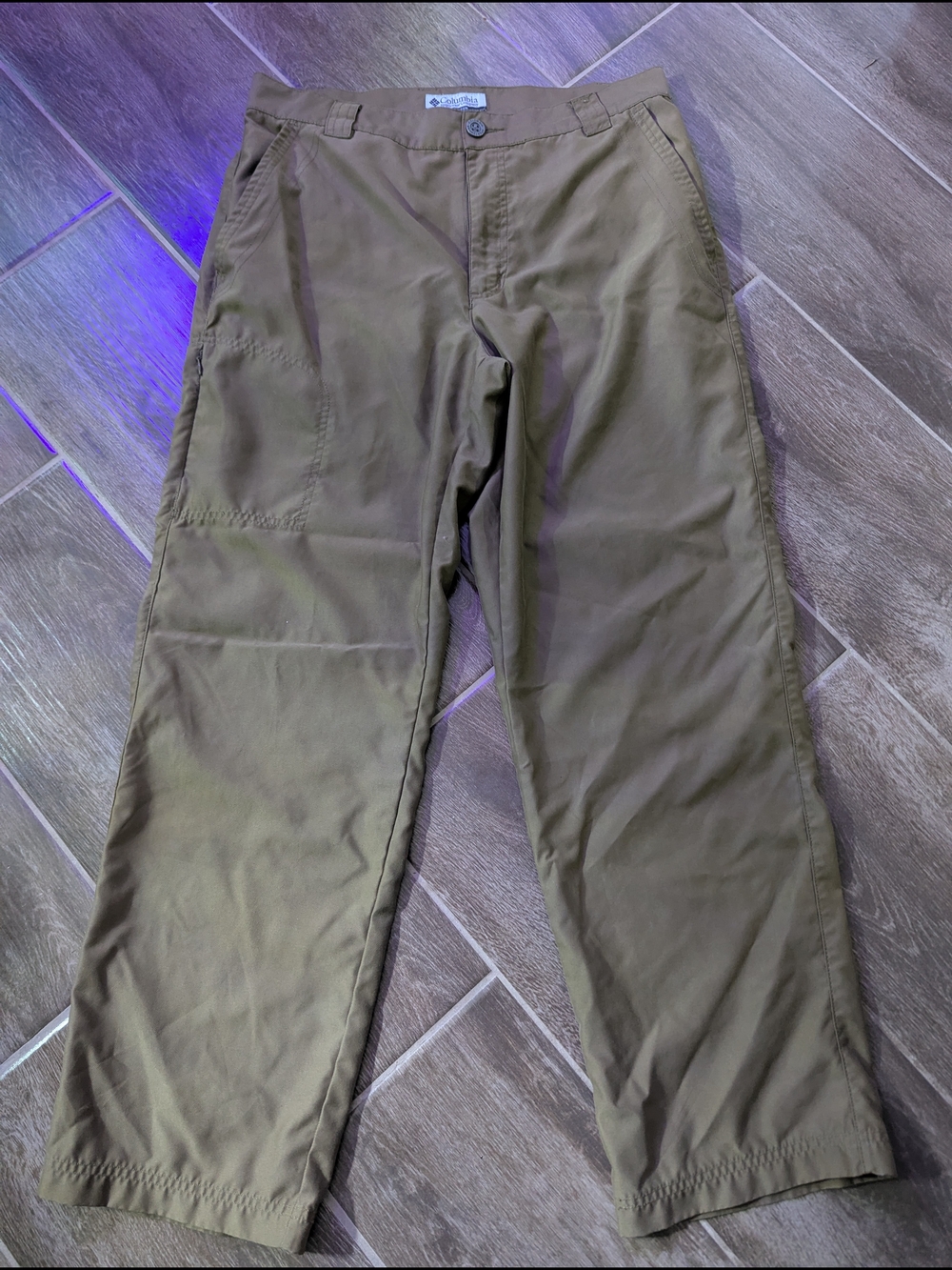 Columbia Men's Olive Green Chinos